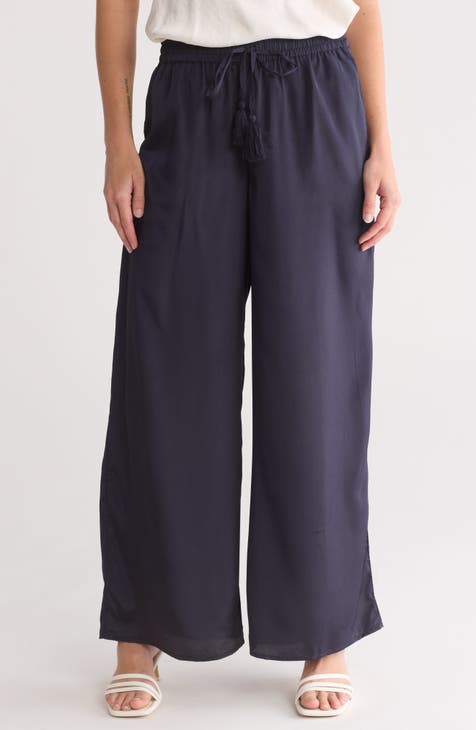 Airflow Drawstring Wide Leg Pants