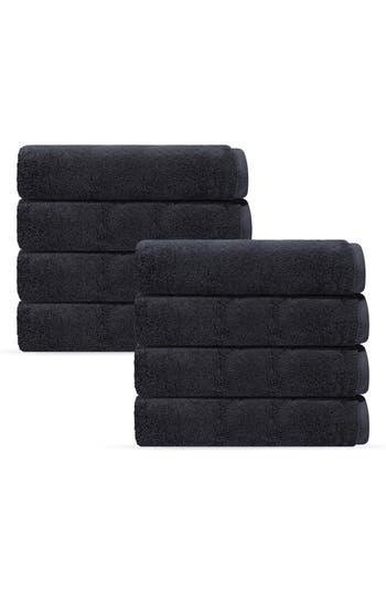 BROOKS BROTHERS DEPERA PURESOFT 8-PIECE TURKISH COTTON HAND TOWEL SET 
