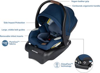 Maxi Cosi Mico Luxe Infant Car Seat New Hope Navy