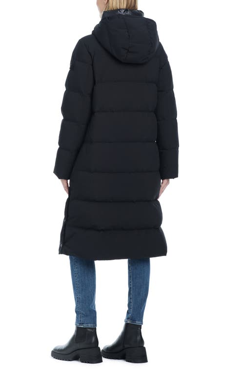 Shop Sanctuary Kayla Quilted 700 Fill Power Down Coat In Black