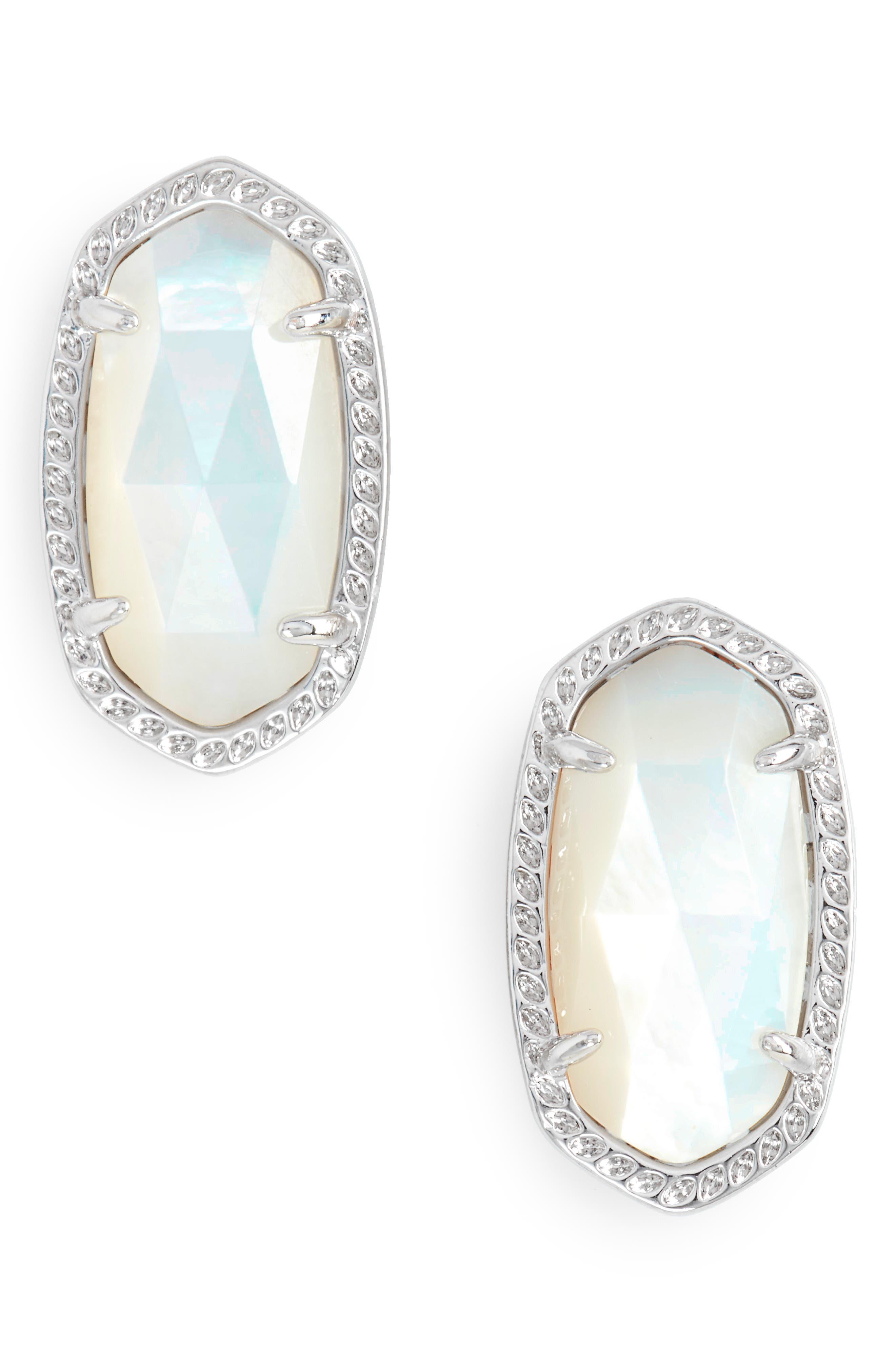 Kendra Scott Ellie Oval Stud Earrings Nordstrom