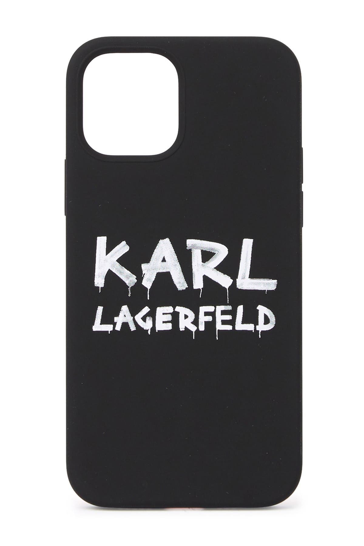 Karl Lagerfeld Paris Karl Lagerfeld Logo Silicone Iphone 12 Case Nordstrom Rack