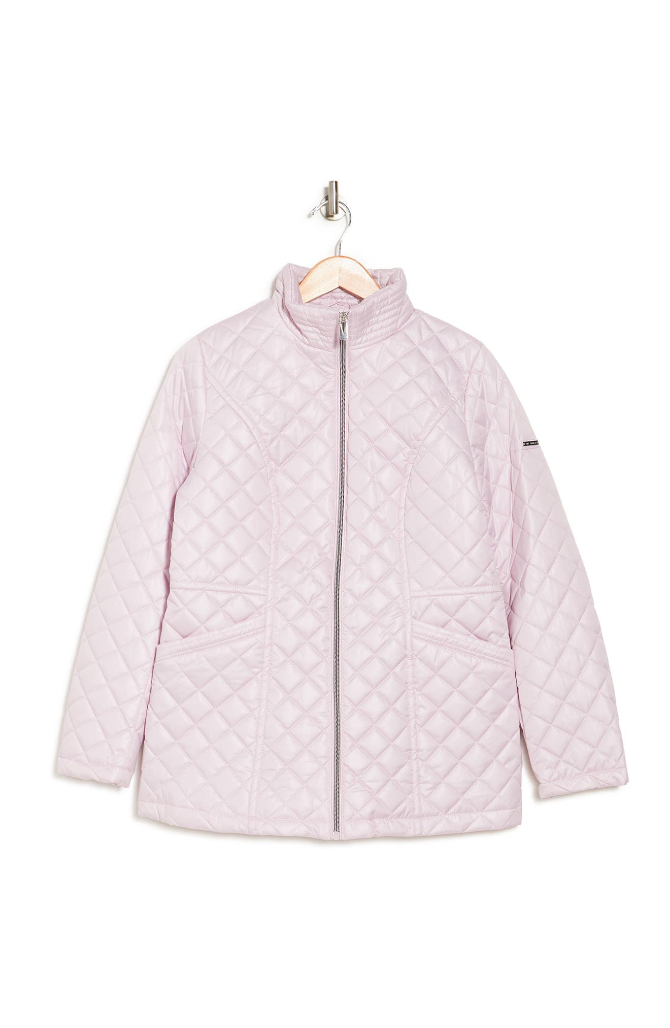 Via Spiga STAND COLLAR QUILTED JACKET