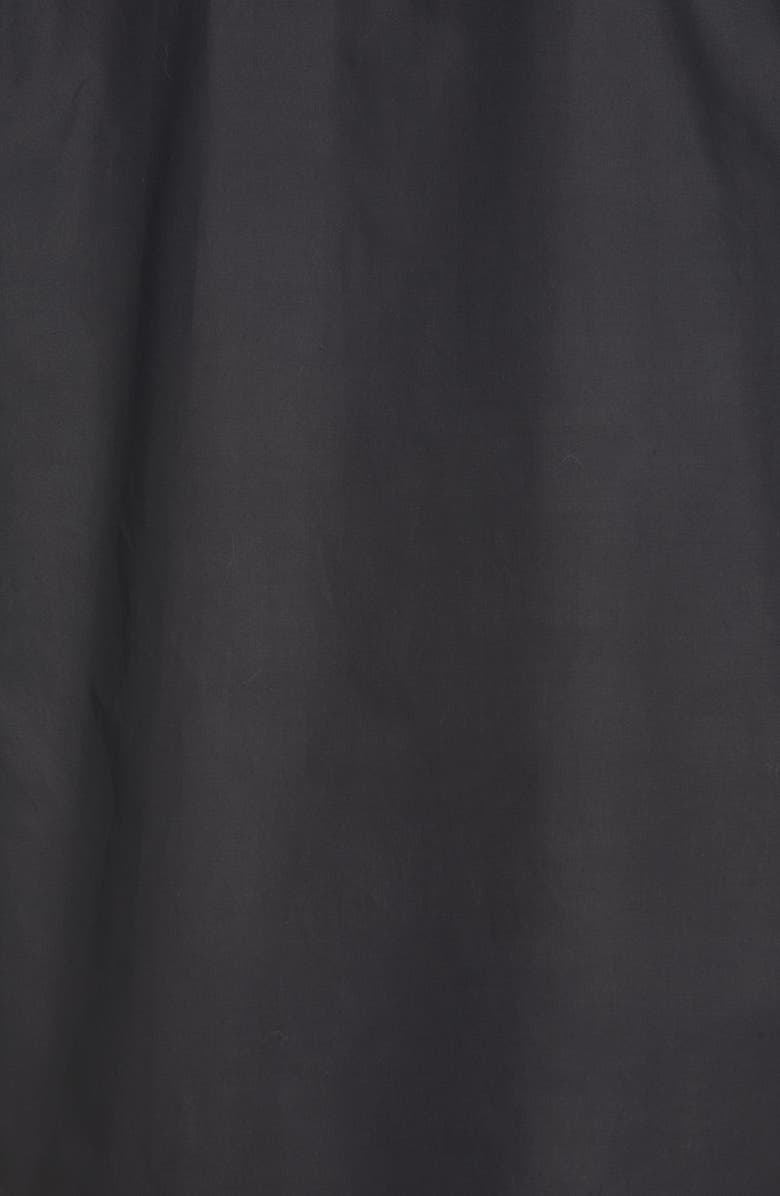 Balenciaga Sponsor Logo Poplin Short Sleeve Button-Down Shirt, Alternate, color, 