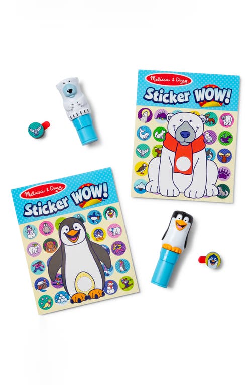 Melissa & Doug Sticker WOW! Activity Set in Blue Multi 