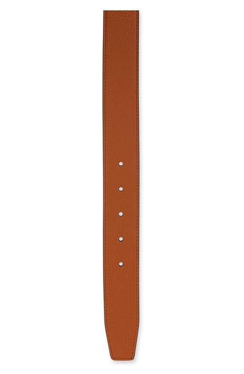 Christian Louboutin Cl Logo Leather Belt In Coconut/gold