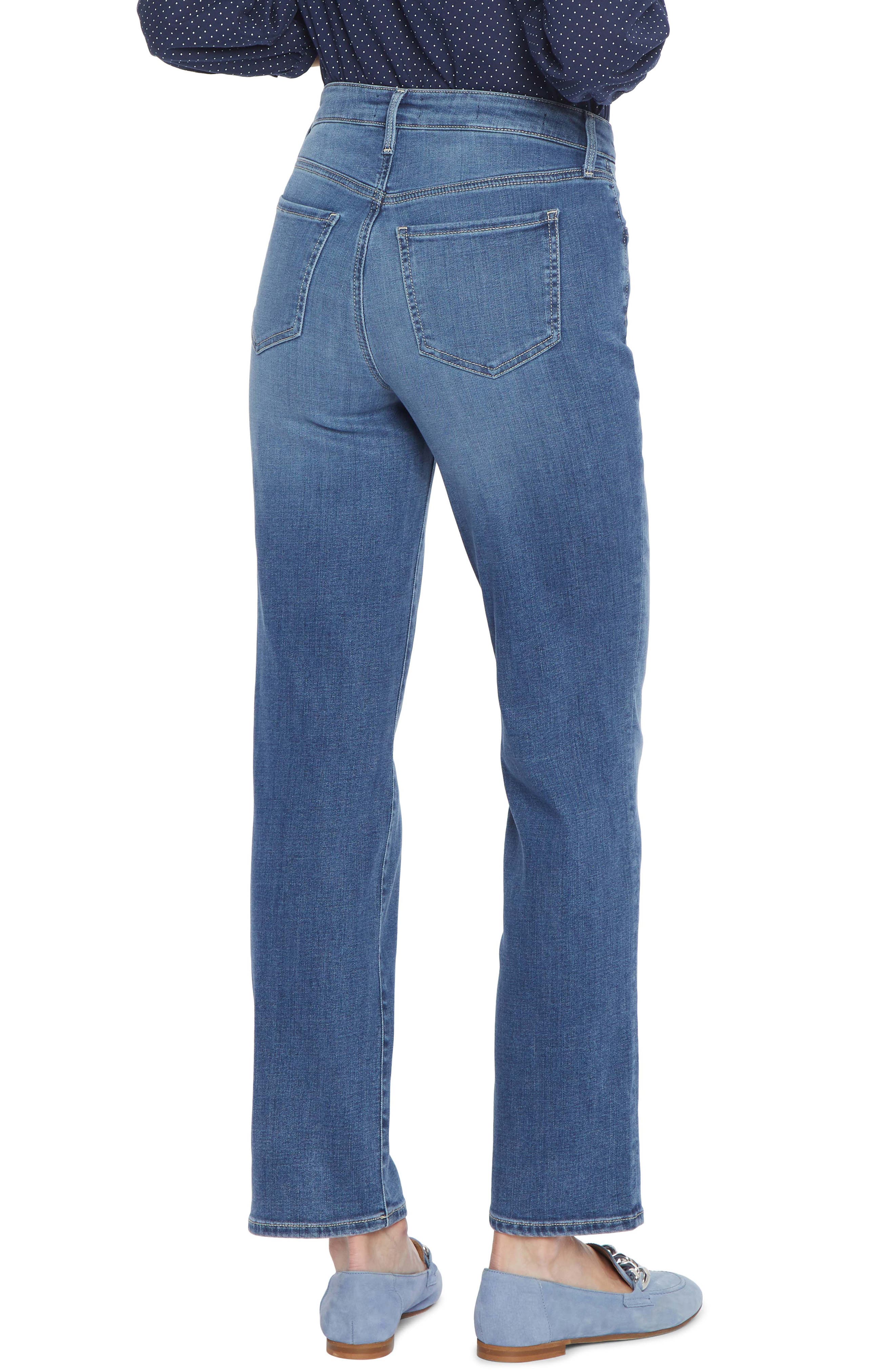 NYDJ High Rise Relaxed Straight Ankle 