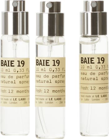 Le Labo Baie 19 Eau de Parfum Travel Tube Refill Trio | Nordstrom