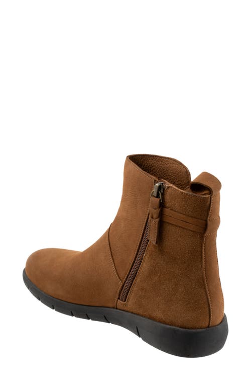 Softwalk ® Adelaide Bootie In Luggage Nubuck