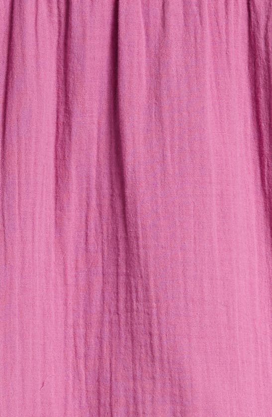 Shop Tucker + Tate Kids' Flutter Sleeve Tiered Dress In Pink Bodacious
