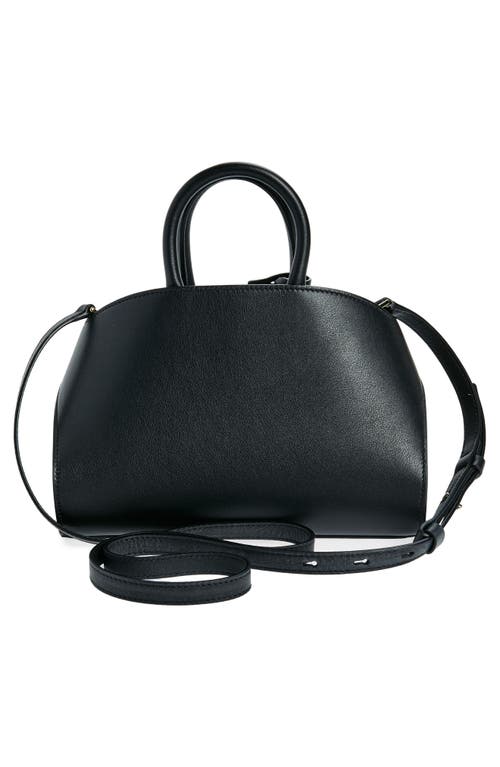 Ferragamo Hug Mini Black Bag In Black