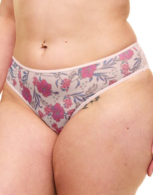 Adore Me Onita Cheeky Panties In Floral Pink
