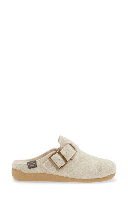 Toni Pons Mima Wool Blend Clog Slipper In Ecru