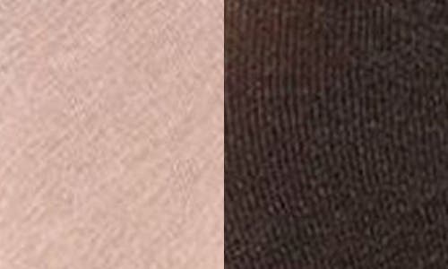 MEMOI MEMOI ASSORTED 2-PACK FLAT KNIT TIGHTS