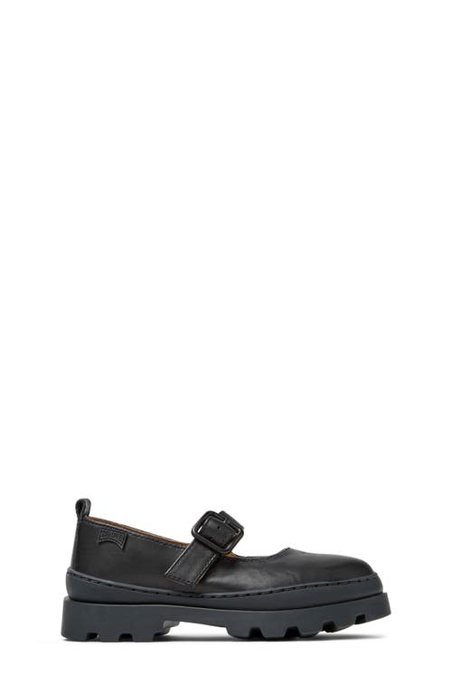 Camper Kids' Brutus Mary Jane Flat In Black