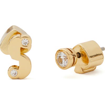 Kate Spade New York Initial Mismatched Stud Earrings
