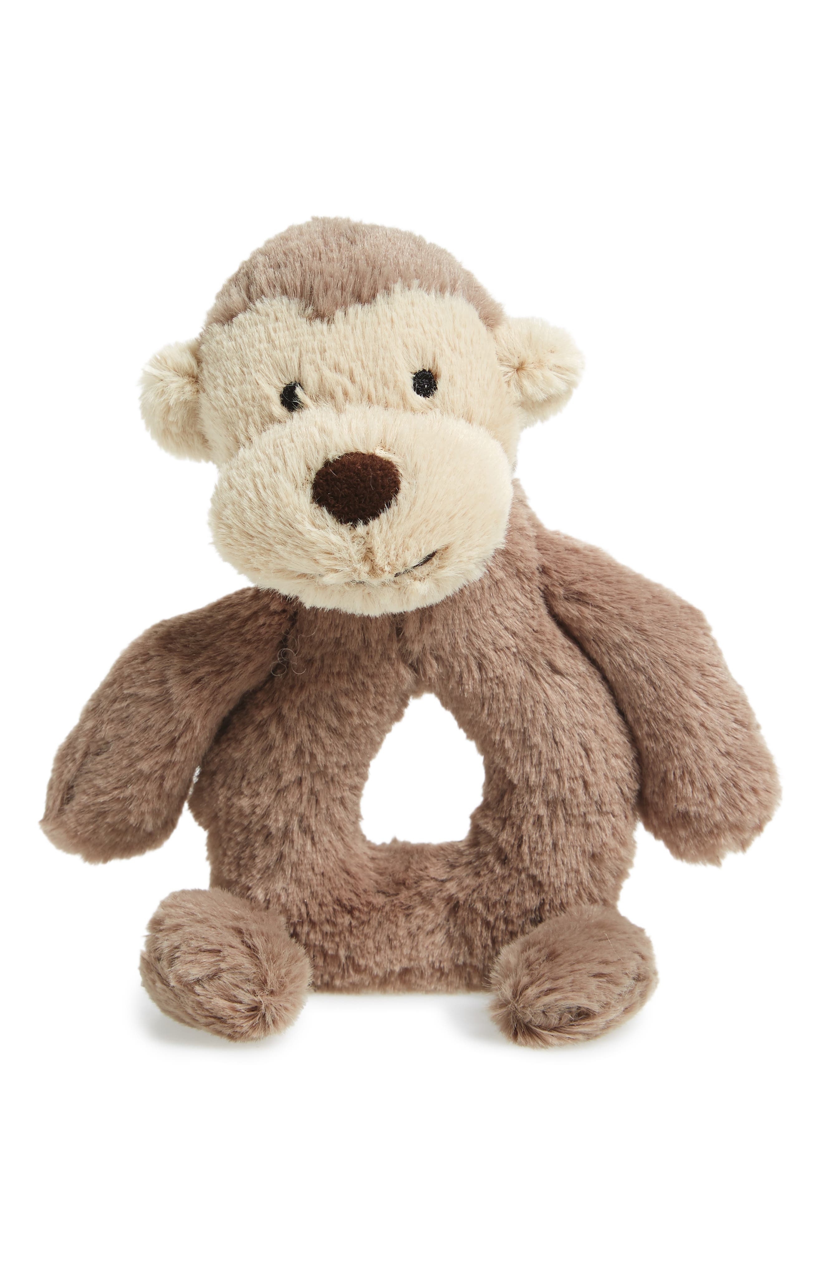 Jellycat 'Monkey' Grabber Rattle Nordstrom