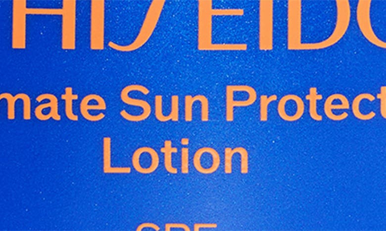 Shop Shiseido X World Surf League Ultimate Sun Protector Lotion Spf 60+ Sunscreen, 5.07 oz