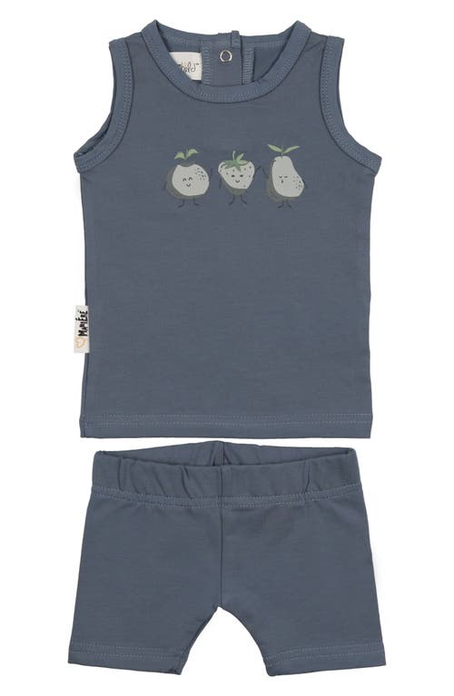 Manière Fruity Friends Tank & Shorts Set Royal Blue at Nordstrom,