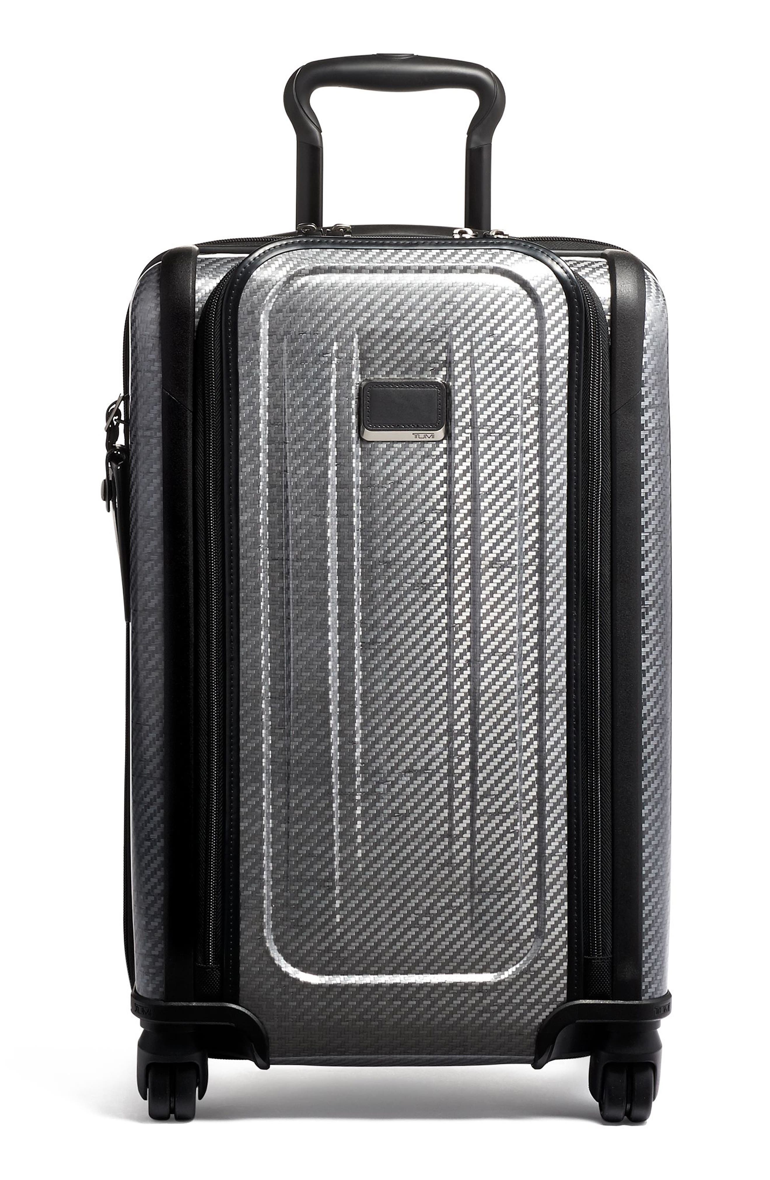 tumi four wheel carry on