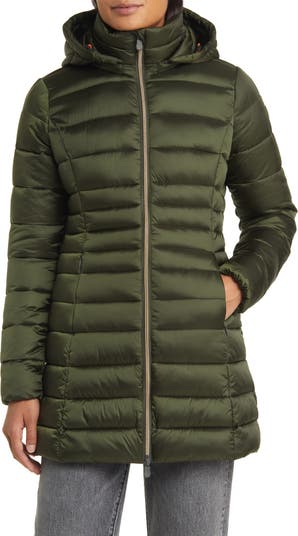 Save The Duck Reese Water Repellent Longline Puffer Jacket