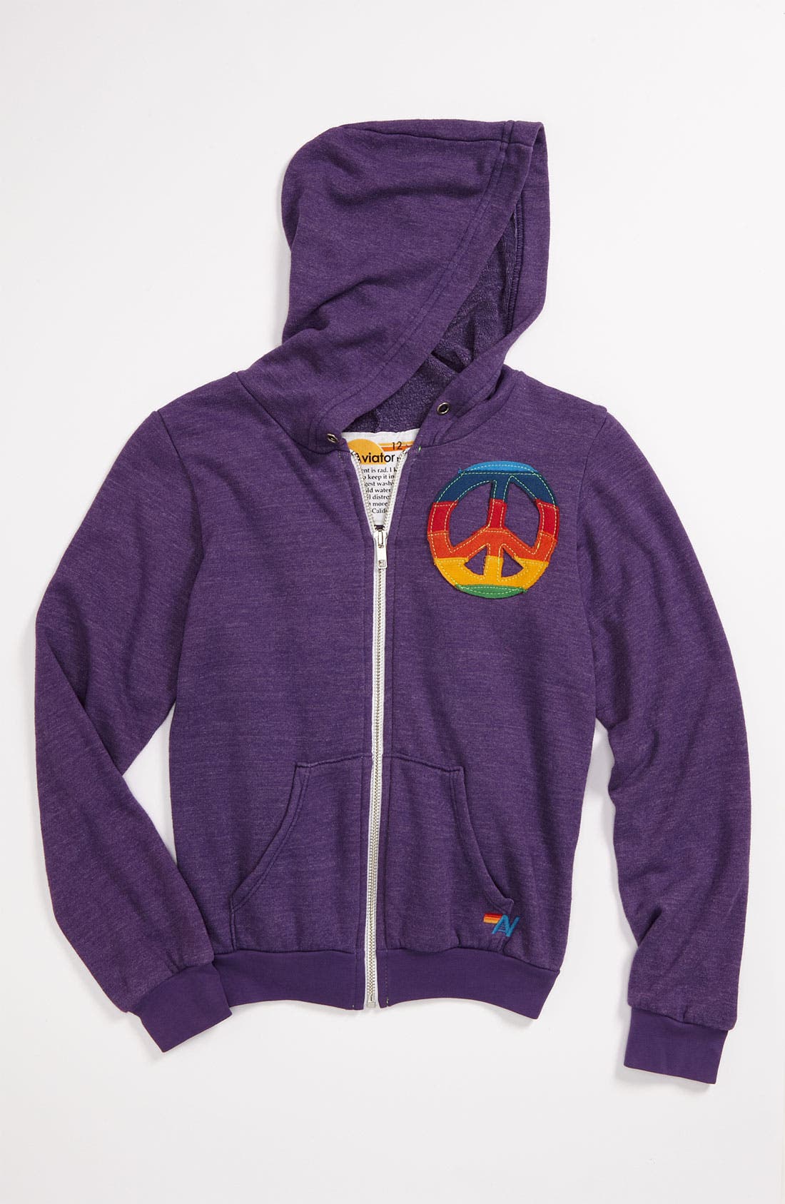 Aviator Nation 'Peace' Hoodie (Big Girls) Nordstrom