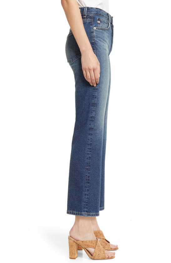 Shop Ag Kinsley High Waist Pop Crop Jeans In Viewpoint