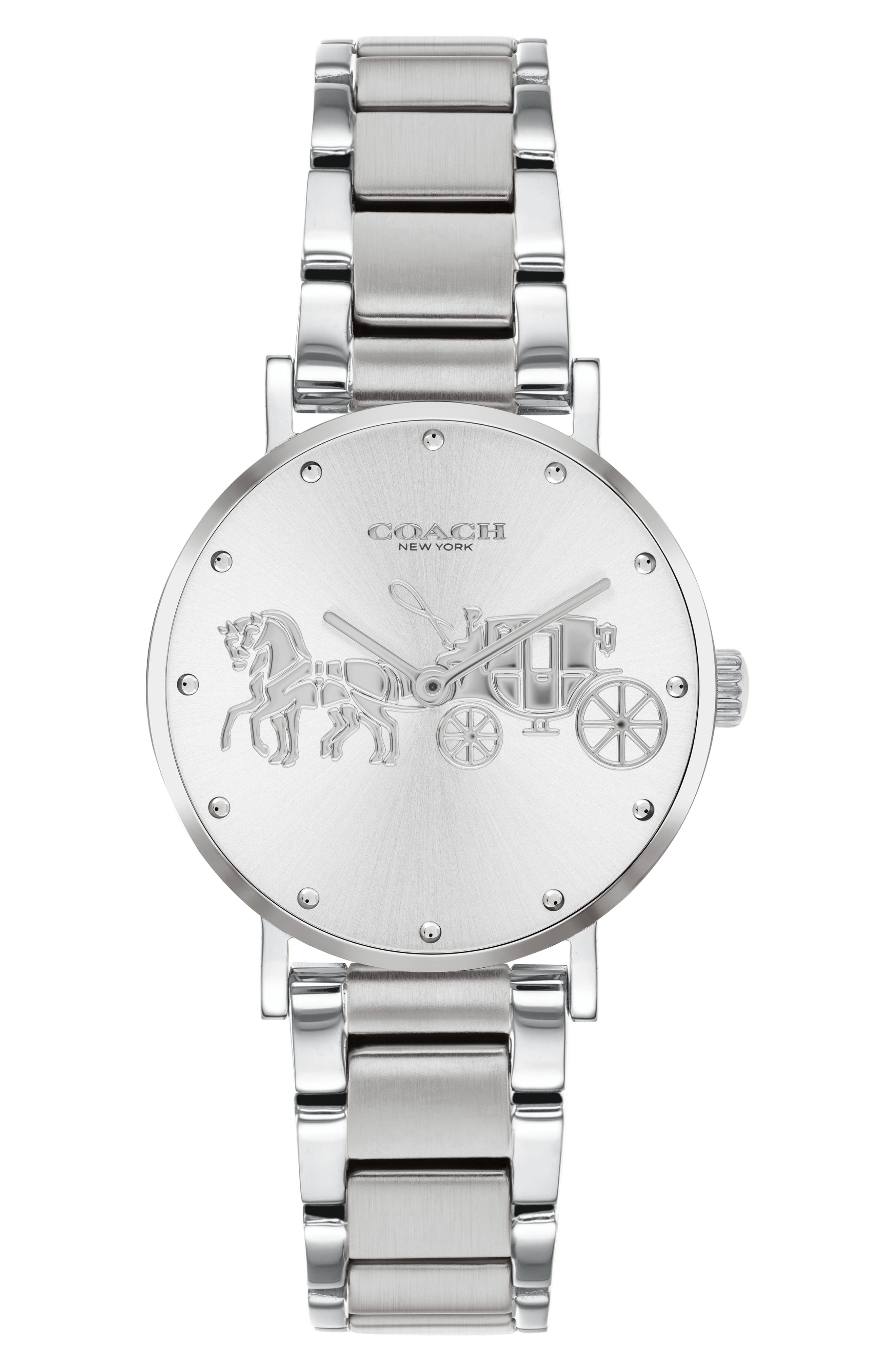 Men's Coach Perry Bracelet Watch, 28mm