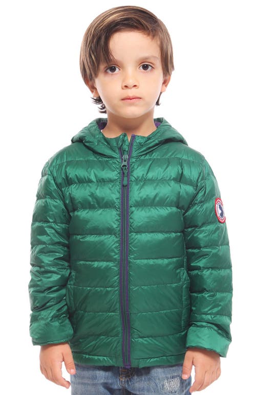 Shop Rokka&rolla Kids' Ultra Light Packable Down Jacket In Verdant Green