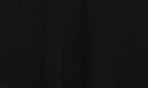 24seven Comfort Apparel Plus Size V-neck Sleeveless Rounded Hemline Top In Black