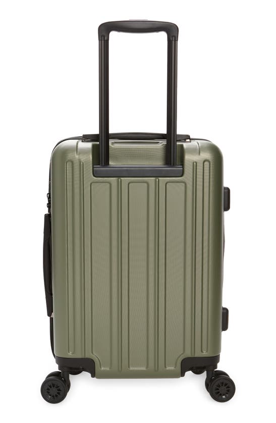 Shop Calpak Wandr 20" Hardside Expandable Spinner Suitcase In Olive