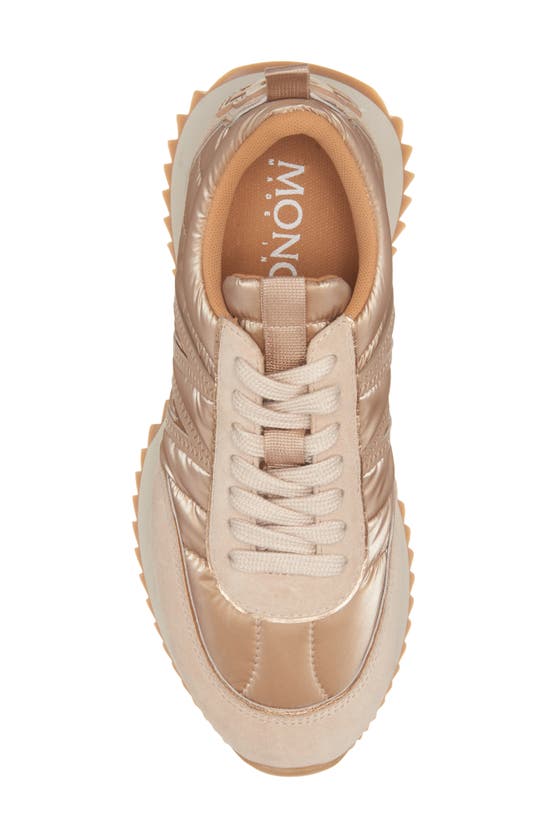 Shop Moncler Pacey Low Top Sneaker In Rose Gold