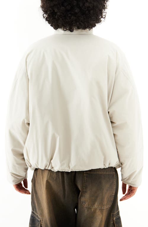 Shop Bdg Urban Outfitters Insulated Bomber Jacket In Ivory