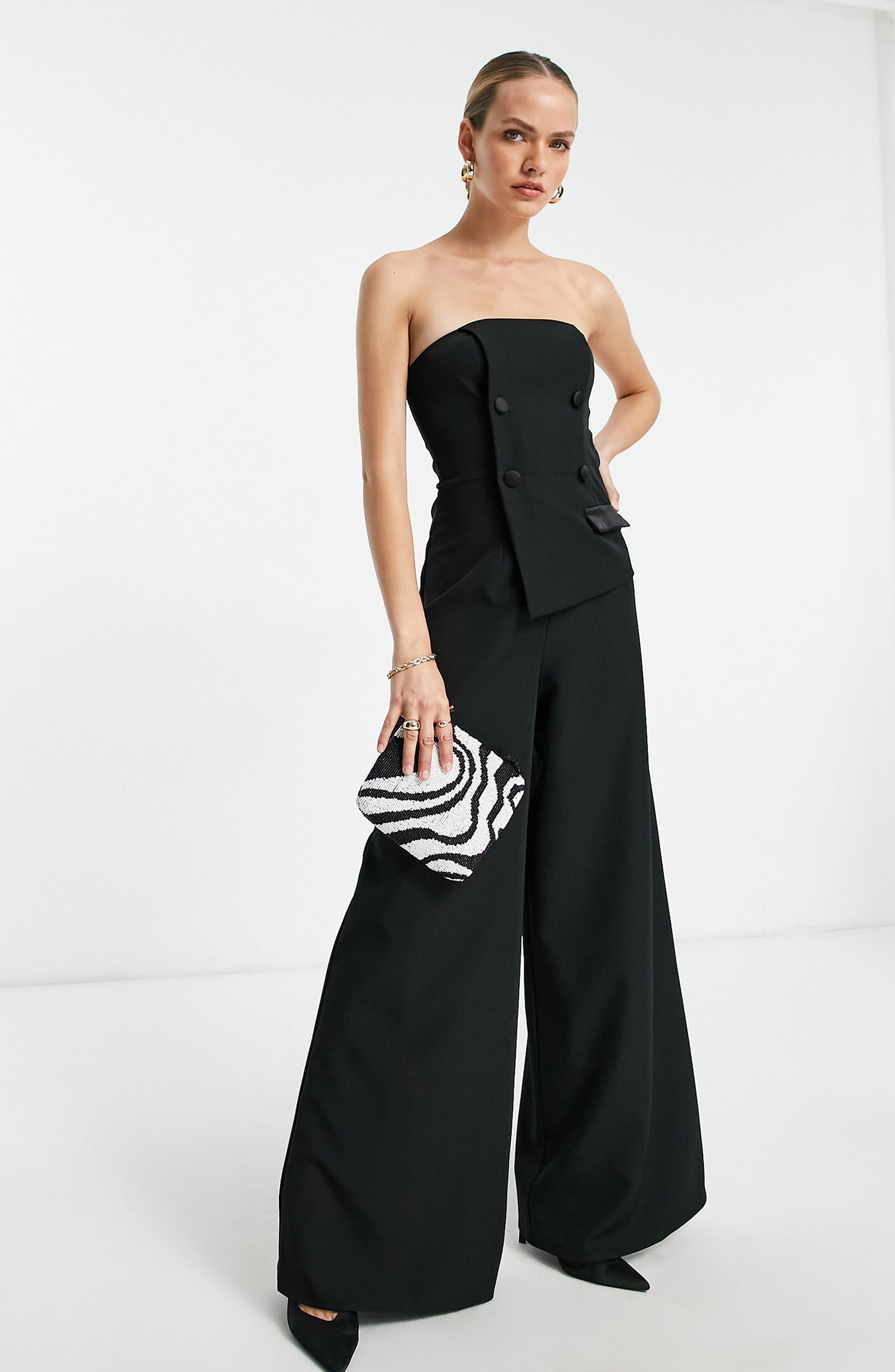 nordstrom tuxedo jumpsuit