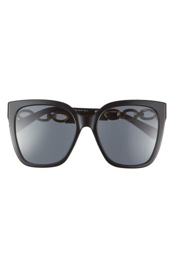 Moschino 55mm Cat 2024 Eye Sunglasses