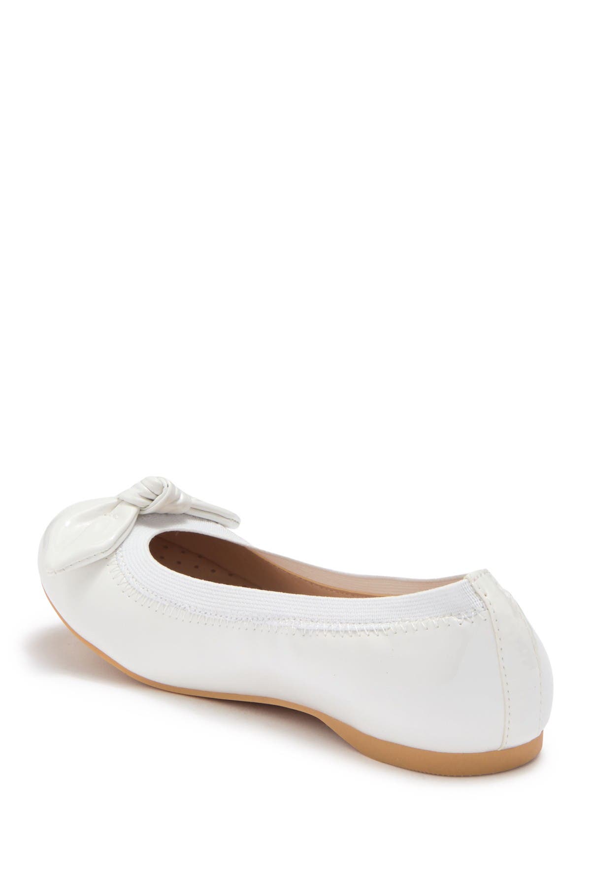 Nordstrom Rack Kids' Emma Ballet Flat In White