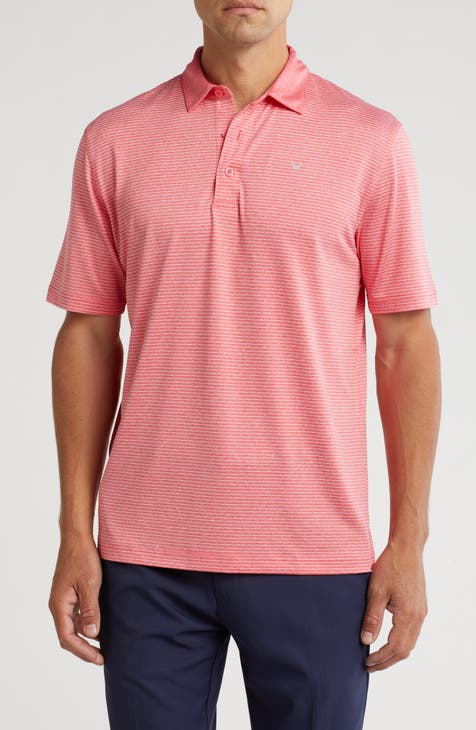 Golf Heather Micro Stripe Polo