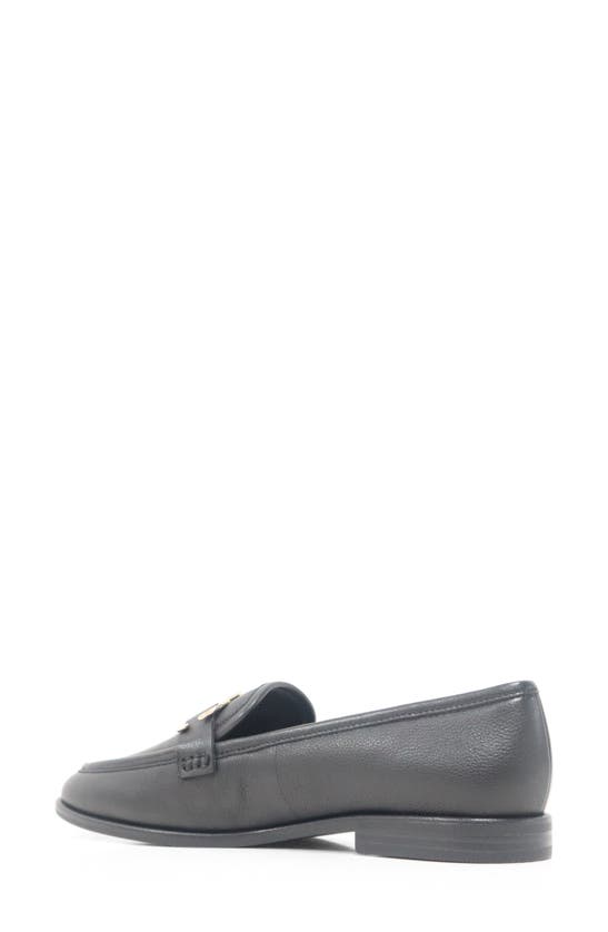 Kenneth Cole New York Women's Lydia Round Toe Slip-on Loafers In Black Leather