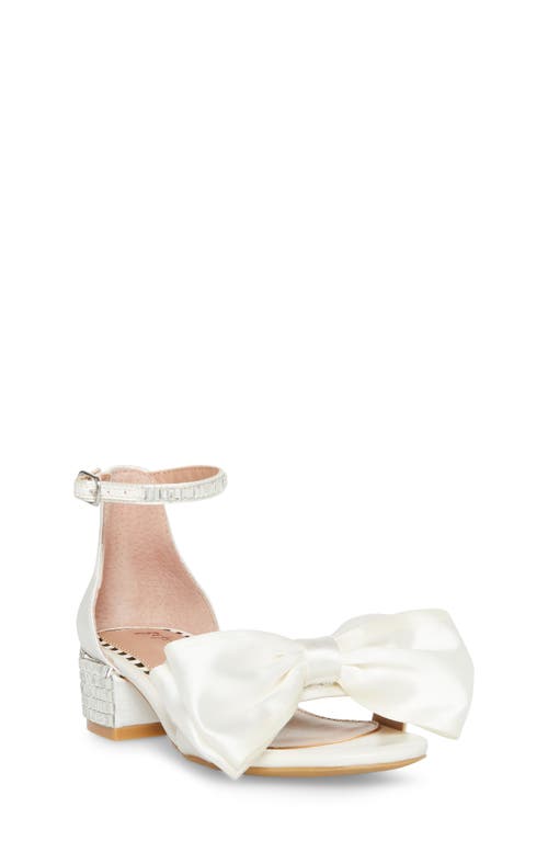 Betsey Johnson Kids' Maddy Ankle Strap Bow Sandal at Nordstrom, M