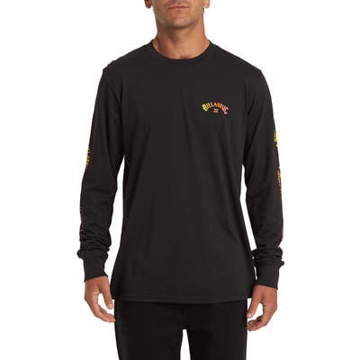 Billabong Arch Link Long Sleeve T-Shirt, Black