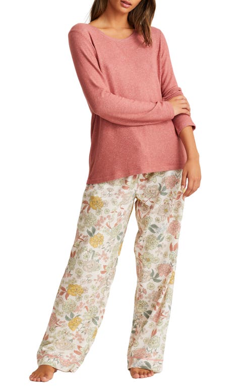 Papinelle Karolina Relaxed Fit Pajamas Soft Cinnamon at Nordstrom,