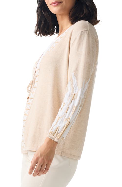 NIC + ZOE NIC+ZOE BEACH DUNE TIE FRONT CARDIGAN