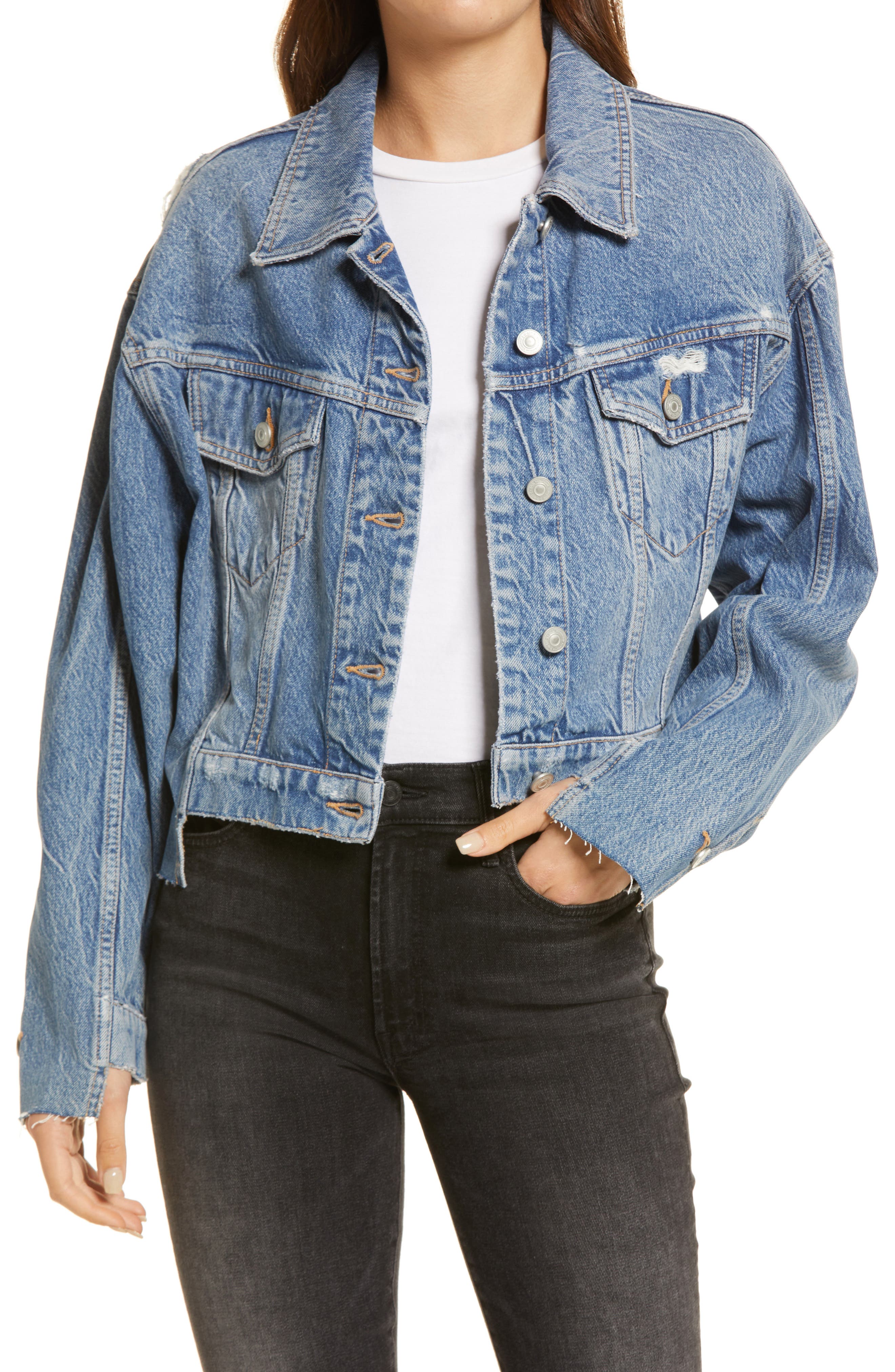 all saints jeans jacket