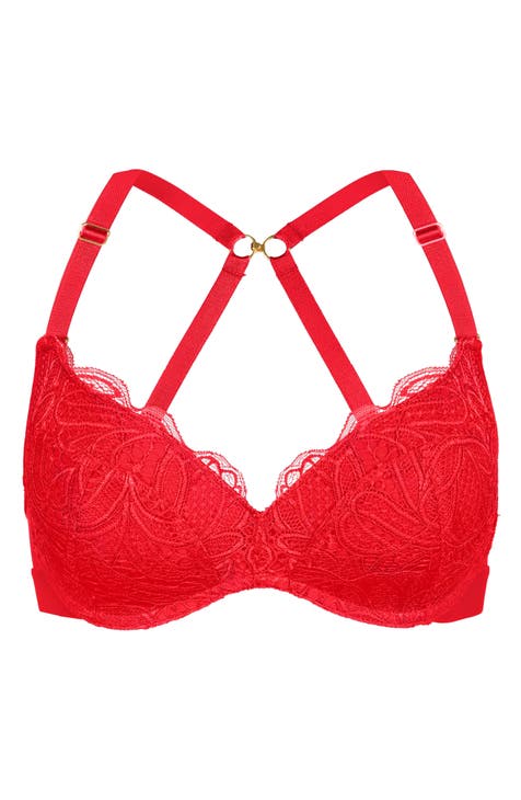 Women's Red Sexy Lingerie & Intimate Apparel 