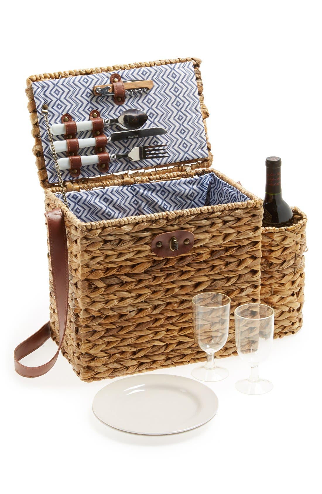 Sunnylife Wicker Picnic Basket Nordstrom
