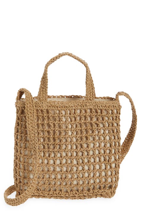 Designer Straw Bag Women Luxury Diamond Studded Handmade Woven Handbags  Female Fashion Boho Beach Shoulder Crossbody Bags Basket