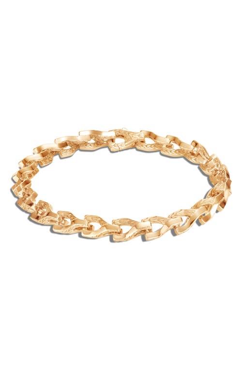 John Hardy Men's Asli 7mm 18K Gold Link Bracelet at Nordstrom, Size Medium