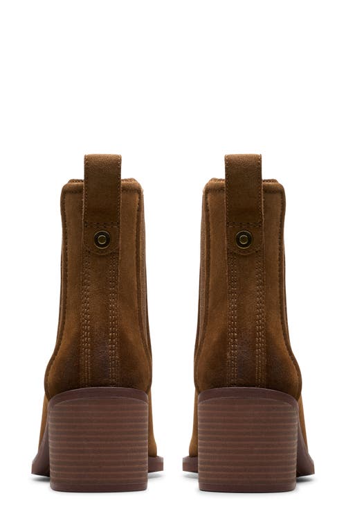 Shop Clarksr Clarks(r) Chamberly Top Chelsea Boot In Walnut Suede