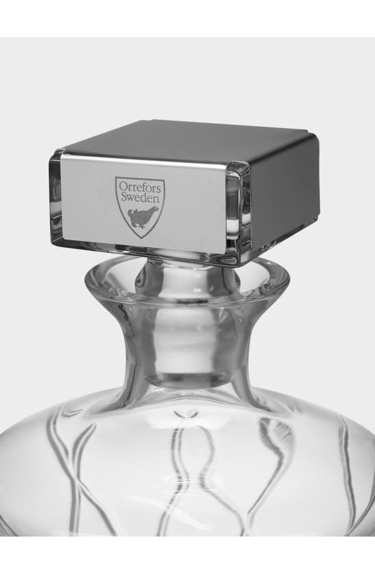 Orrefors City Glass Decanter In Clear