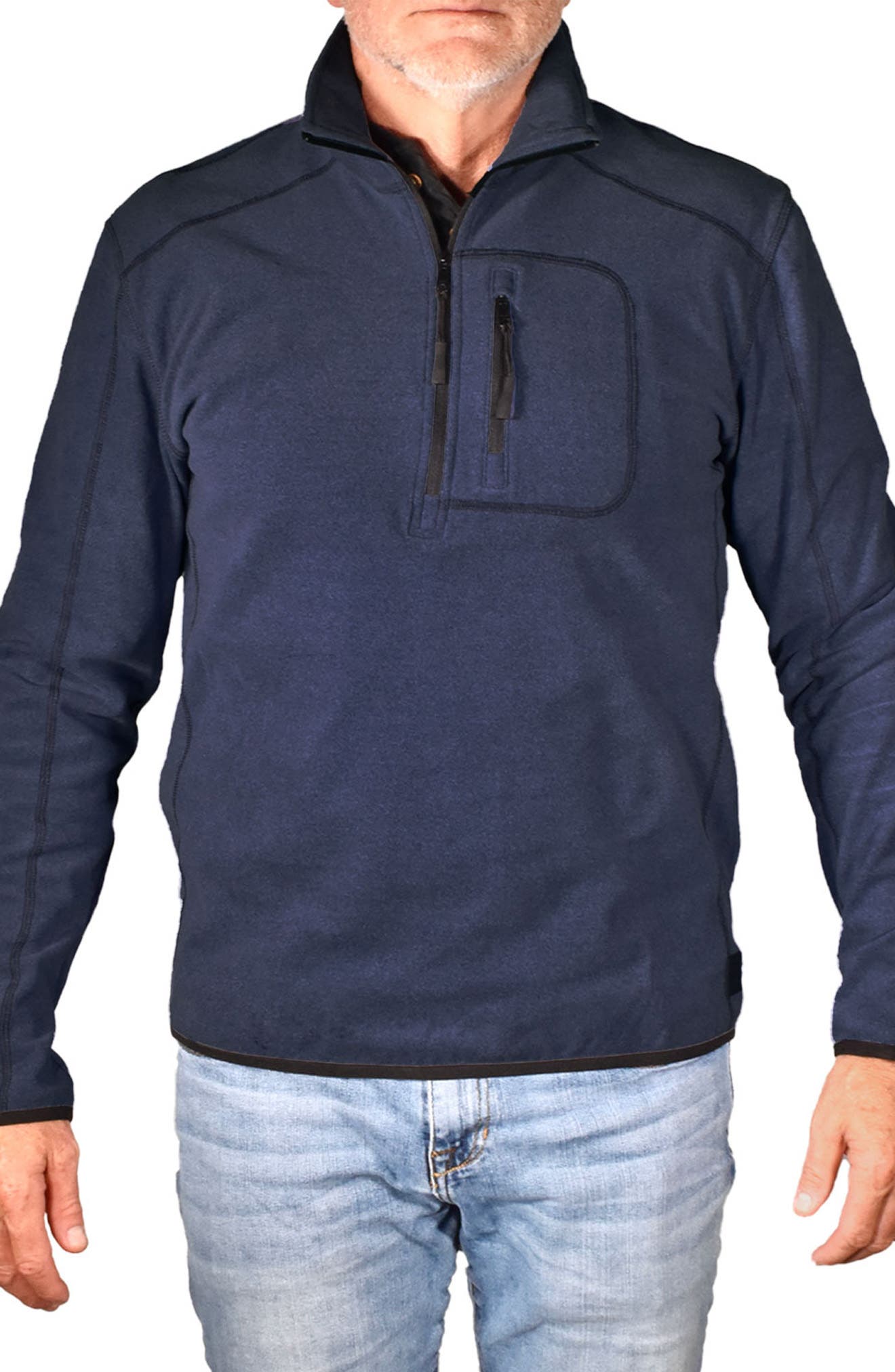 quarter zip sweatshirt vintage